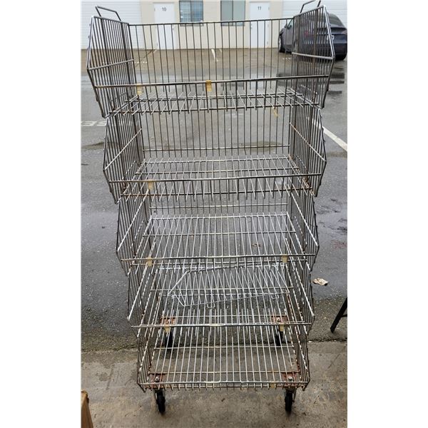 5 Tier Wire Basket Organizer