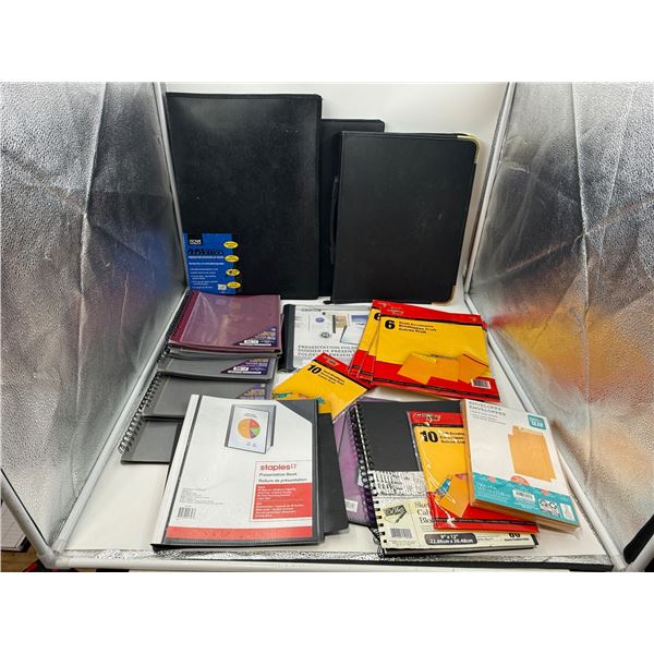Assorted Notepads & Folios