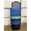 Image 1 : Plastic Storage Totes