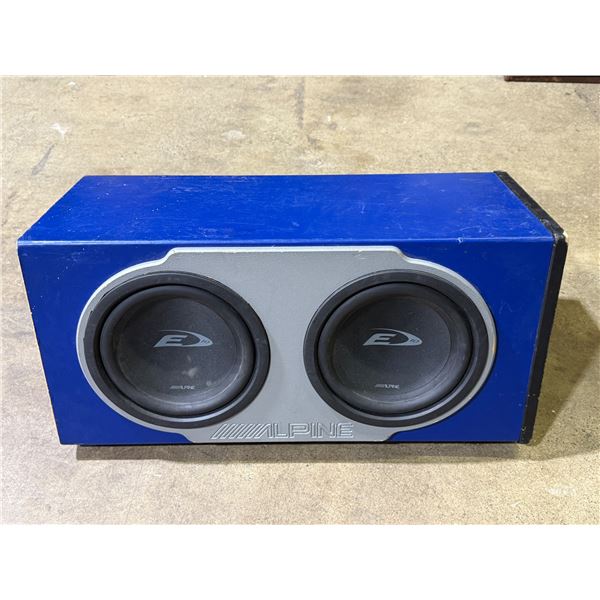 Alpine E 10 Subwoofer