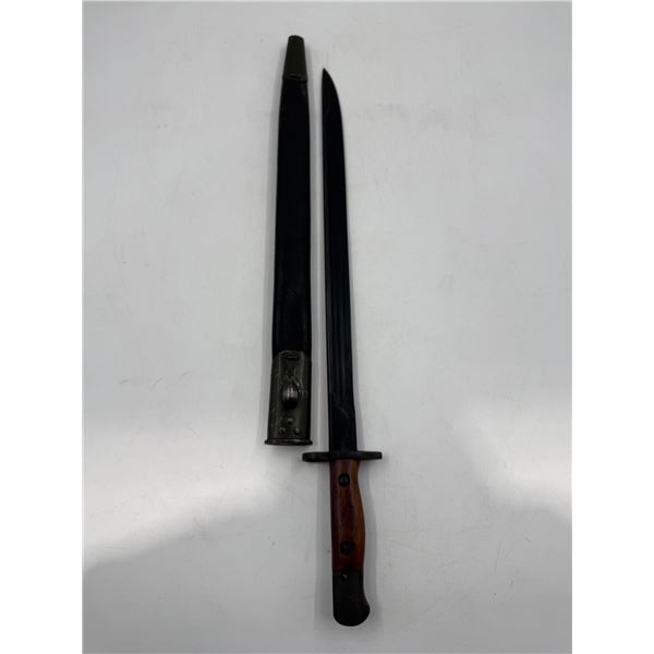 WW2 Bayonet Inscribed SLAZ 66 On Handle