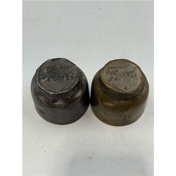 2 Vintage Ford Hub Caps
