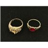 Image 2 : 2 Silver Rings (Stamped 800)