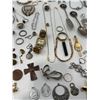 Image 6 : Assorted Jewelry & Miniature Magnifying Glass: Necklaces, Rings, Bracelets, & More