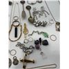 Image 8 : Assorted Jewelry & Miniature Magnifying Glass: Necklaces, Rings, Bracelets, & More