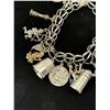 Image 2 : Sterling Silver Charm Bracelet