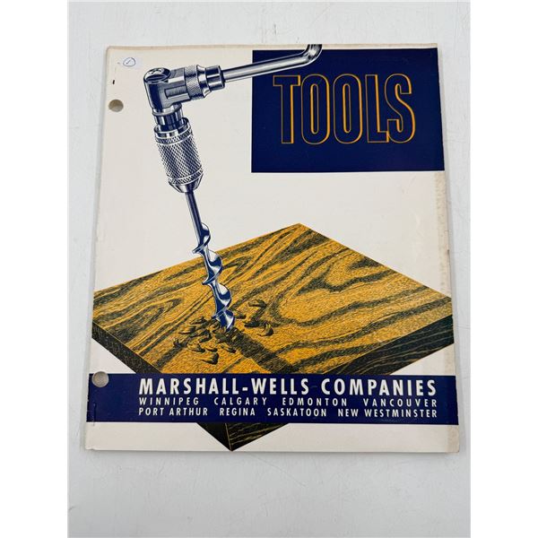 Vintage Marshall-Wells Companies Tools Catalogue