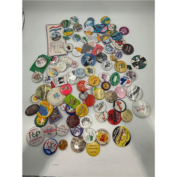 Assorted Vintage Pinbacks