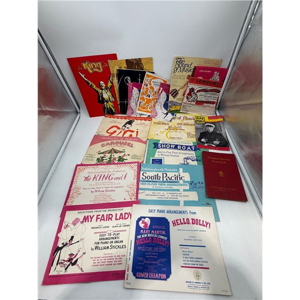 Vintage Sheet Music Books, Magazines, & Ephemera