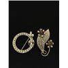 Image 2 : Silver Brooches & Pill Container (Damaged)