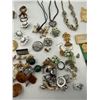Image 6 : Assorted Jewelry: Necklaces, Rings, Bracelets, Earrings, Brooches