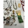 Image 7 : Assorted Jewelry: Necklaces, Rings, Bracelets, Earrings, Brooches