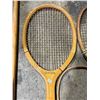Image 2 : 3 Vintage Rackets & Pool Cue