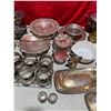 Image 4 : Collection Of Plated Items: Servers, Pitchers, Goblets, Teapots, & More