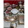 Image 5 : Collection Of Plated Items: Servers, Pitchers, Goblets, Teapots, & More