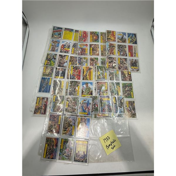 1988 Complete Set Of Dart Vietnam Fact Cards