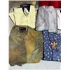 Image 2 : Assorted Size Clothes: Shirts & Sweaters