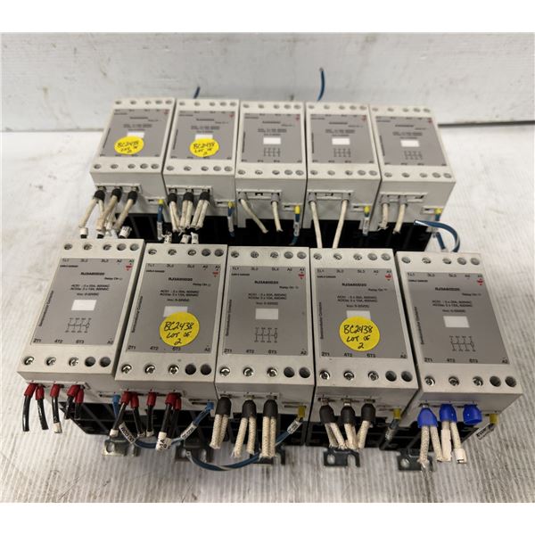 Lot of (10) Carlo Gavazzi #RJ3A60D20