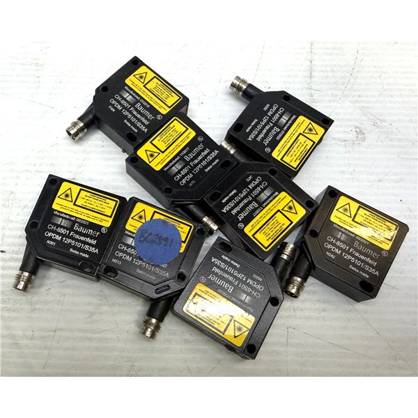 Lot of (8) Baumer #OPDM 12P5101/S35A