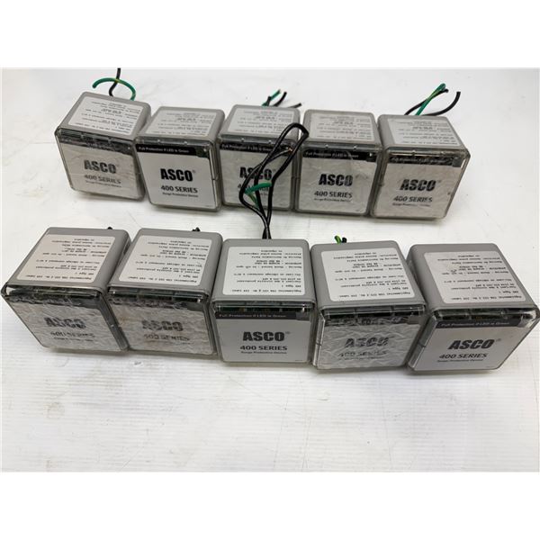 Lot of (10) ASCO Power Technologies #420240DP05AWSJ10 / # S50A240V3D