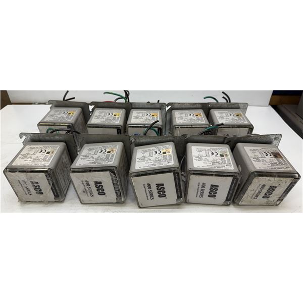 Lot of (10) ASCO Power Technologies #420120YP05AWAJ1X / #S50A120V3YDF