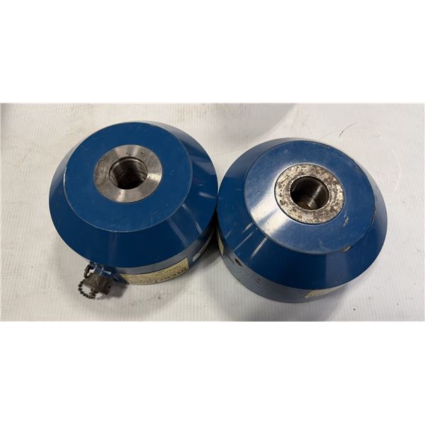 Lot of (2) Interface #1621AJH-50K & #1621AJH-25K Calibration Transfusers