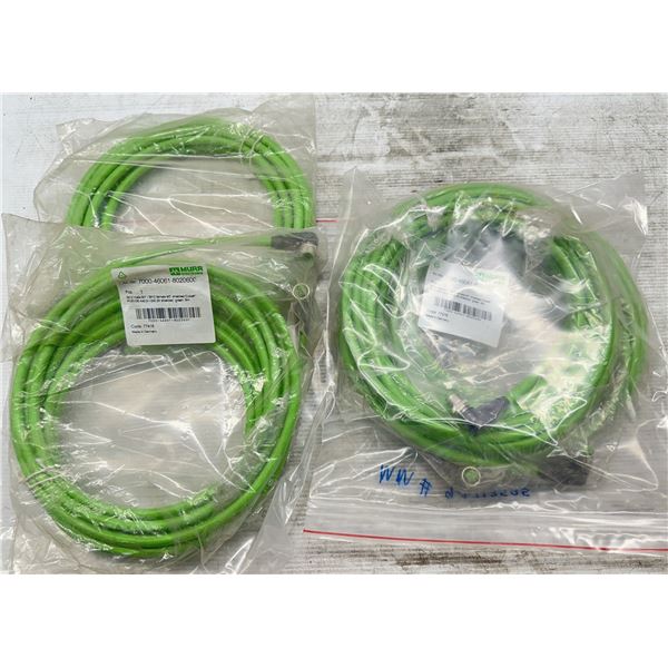 (4) Murr Elektronik #7000-46061-8020600 Cables