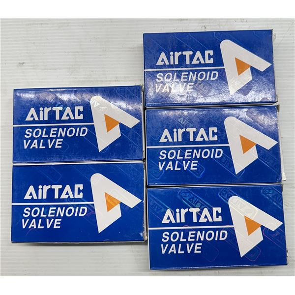 (5) Air Tac #4V210-08 Valves
