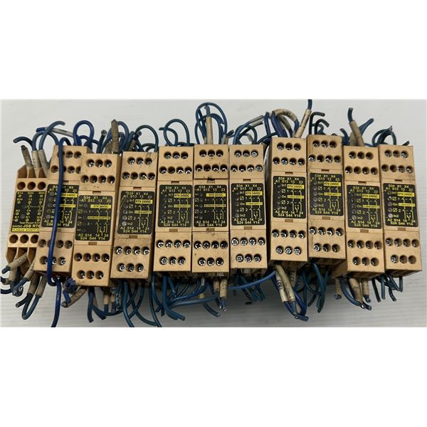 Lot of (11) Jokab Safety Relays