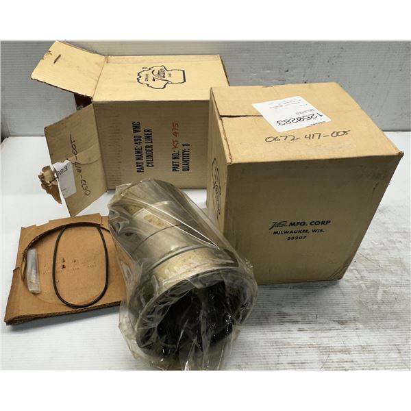 (2) Vilter #450 VMC Cylinder Liners