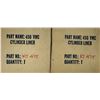 Image 5 : (2) Vilter #450 VMC Cylinder Liners