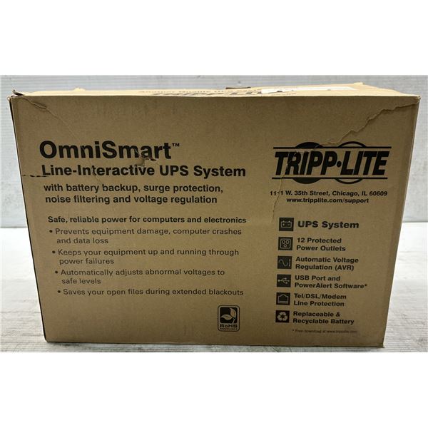 Tripp-Lite #OMNISMART750MX Omni Smart Line-Interactive UPS System