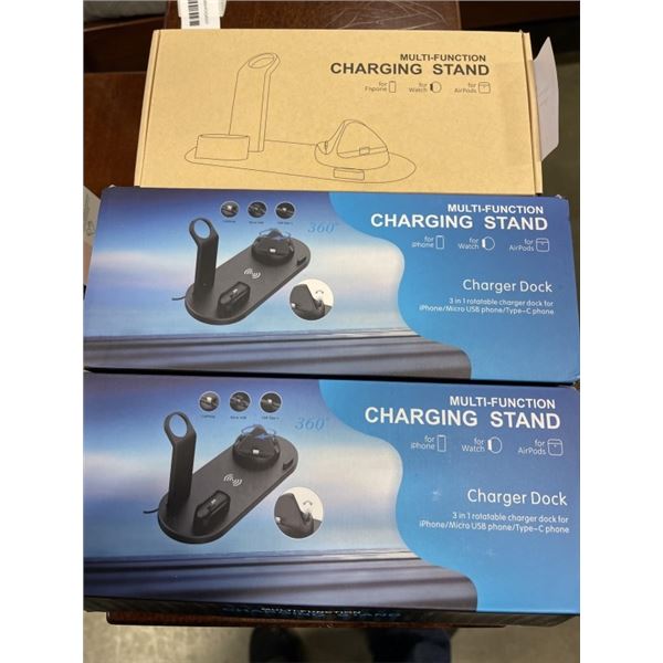 3 MULTIPURPOSE CHARGING STANDS