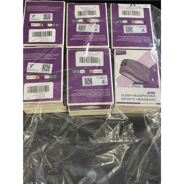 LOT OF 12 NEW SLEEP HEADPHONE