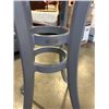 Image 4 : AS NE RATANA 'SEATTLE' BAR HEIGHT PATIO TABLE, 24 X 24 INCH TOP AND 42 INCH TALL, ALUMINUM FRAME