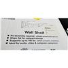 Image 3 : 2 NEW LOWELL WALL SHELVES 18X16 HOLDS UP TO 100 LB  RETAIL $210