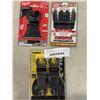 Image 1 : 3 NEW SEALED BLADE PACKS - MILWAUKEE BI-METAL BLADES, DEWALT OSCILLATING BLADES, AND DIABLO OSCILLAT
