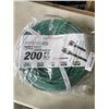 Image 1 : AS NEW INDOOOR \OUTDOOR 3 WIRED GROUNDED HEAVY DUTY 200FT 14AWG 7AMP 125VOLTS GREEN SERIES