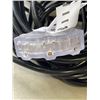 Image 2 : INDOOR\OUTDOOR 3-OUTLET HEAVY DUTY 100FT 12AWG 15AMP 125VOLTS BLACK EXTENTION CORD
