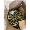 Image 2 : 2 BOXES OF HEAVY DUTY CHAINS W/ HOOKS