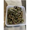 Image 3 : 2 BOXES OF HEAVY DUTY CHAINS W/ HOOKS