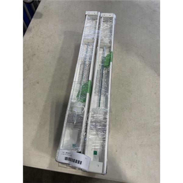 2 SETS OF BLINDS - 24" WIDE