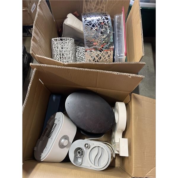 2 BOXES OF ESTATE GOODS