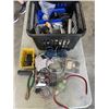 Image 3 : 2 TOTES OF ASSORTED HARDWARE AND SHOP SUPPLIES