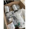 Image 3 : BOX OF BRAIDED WASHER FILL HOSES, DRYER EXHAUST HOSES AND STACKER KITS
