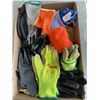 Image 2 : 3 TRAYS OF ASSORTED SAFTEY CLOTHES, GLOVES, EYEWEAR ETC, MOSTLY NEW