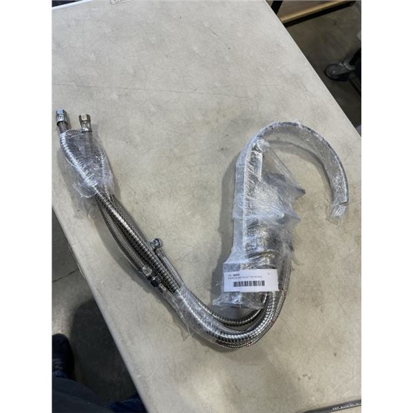 STAINLESS SINK FAUCET W/ HOSES