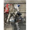 Image 4 : LOT OF C CLAMPS BOLT CUTTERS AND AIR TOOLS