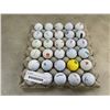 Image 1 : 30 EXPERIENCED BANK THEME GOLF BALLS