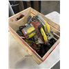 Image 2 : CRATE OF HAND TOOLS AND MILLWAKE CIRCULAR SAW